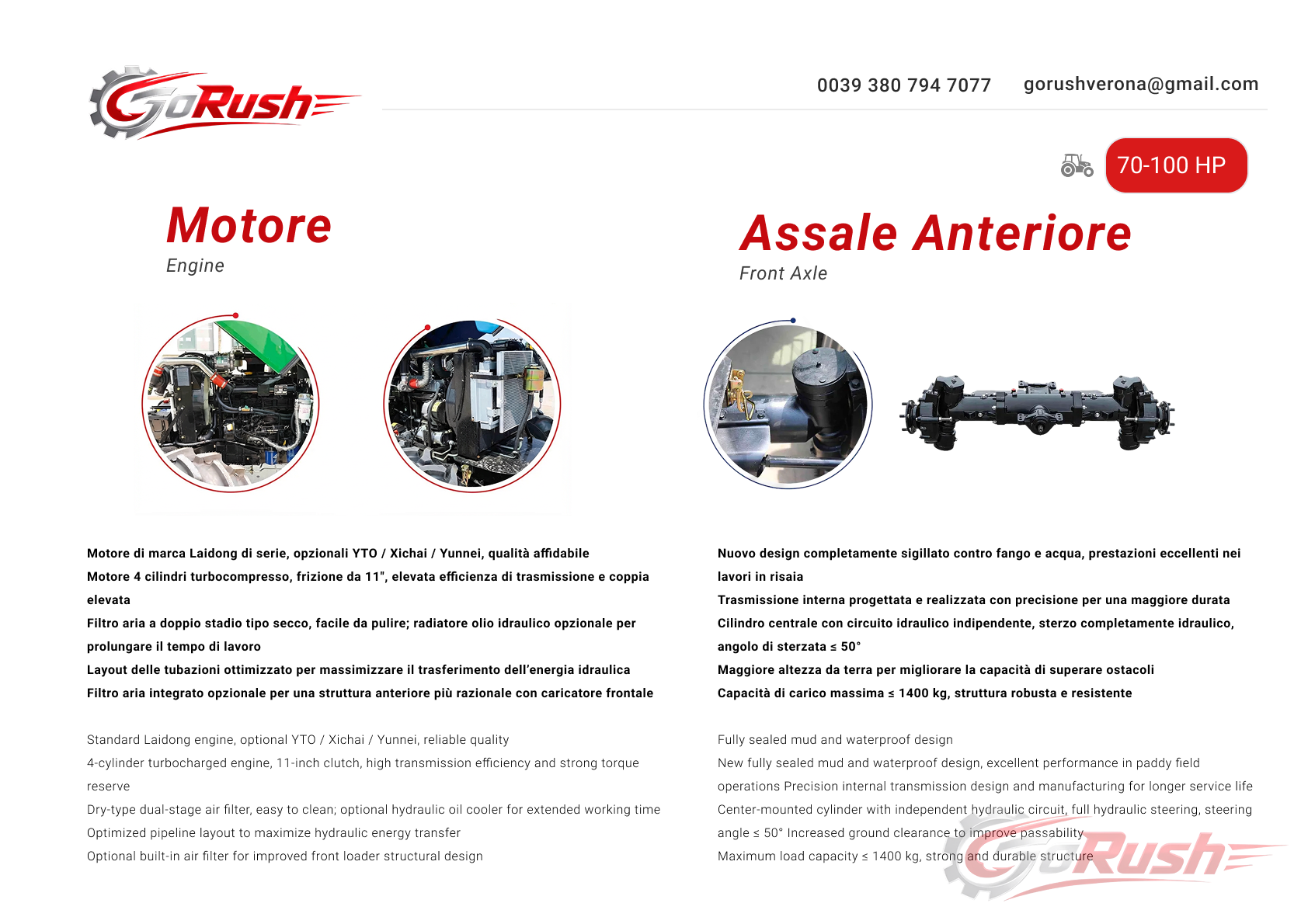 Trattore 70-100 HP 2